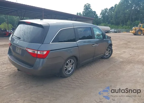 2012 Honda Odyssey Ex-L from USA, damaged, VIN 5FNRL5H68CB038974